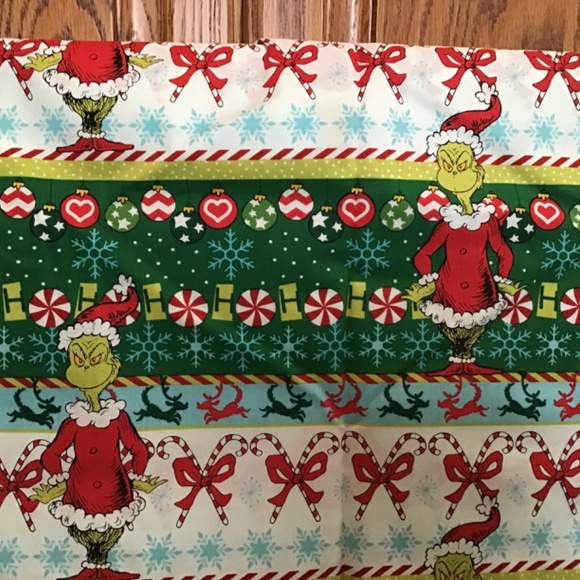 NWOT Fabric ; How the Grinch Stole Christmas - 45 inches wide cotton - 2 yards - Picture 2 of 4